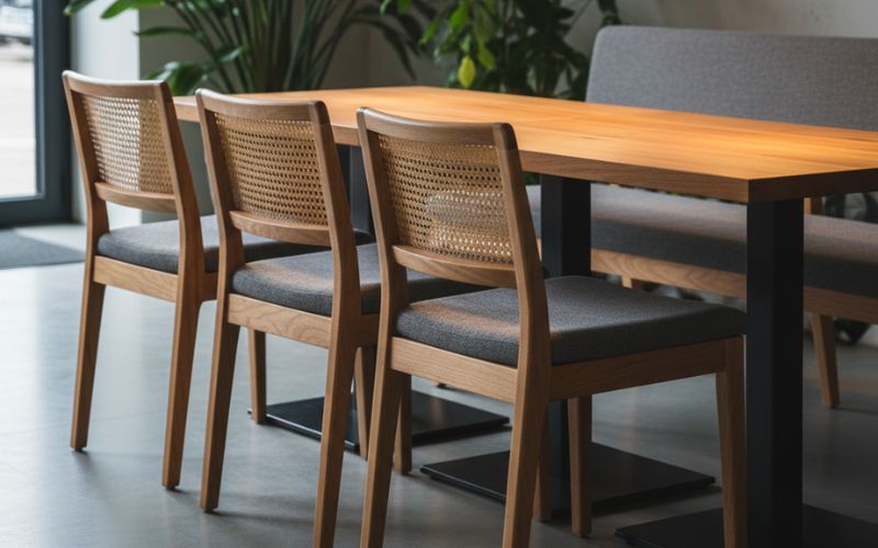 Cafe Dekorasyonunda Ahşap Sandalyenin Rolü