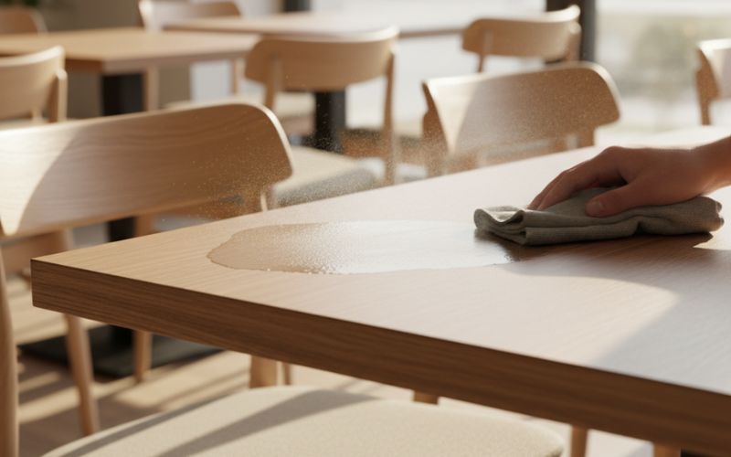 Restoran Mobilyalarında Temizlik ve Hijyen Kuralları